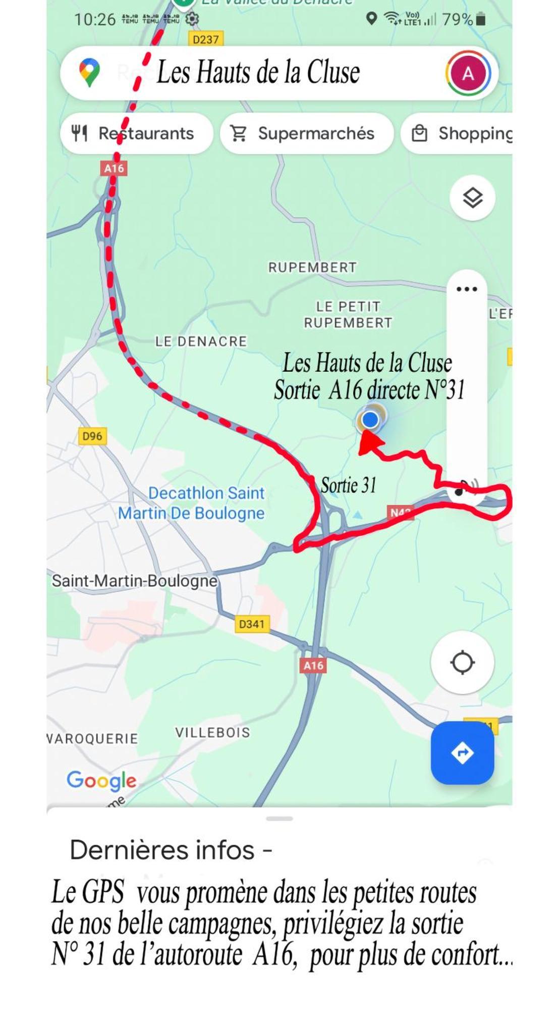 Les Hauts De La Cluse Wimille Екстер'єр фото